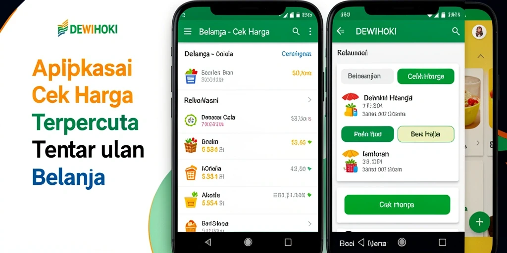 Tampilan antarmuka pengguna DEWIHOKI yang menarik dan informatif.